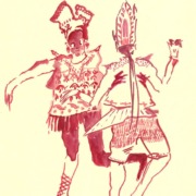 Balinesische Tänzer