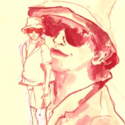 Junge mit Sonnenbrille